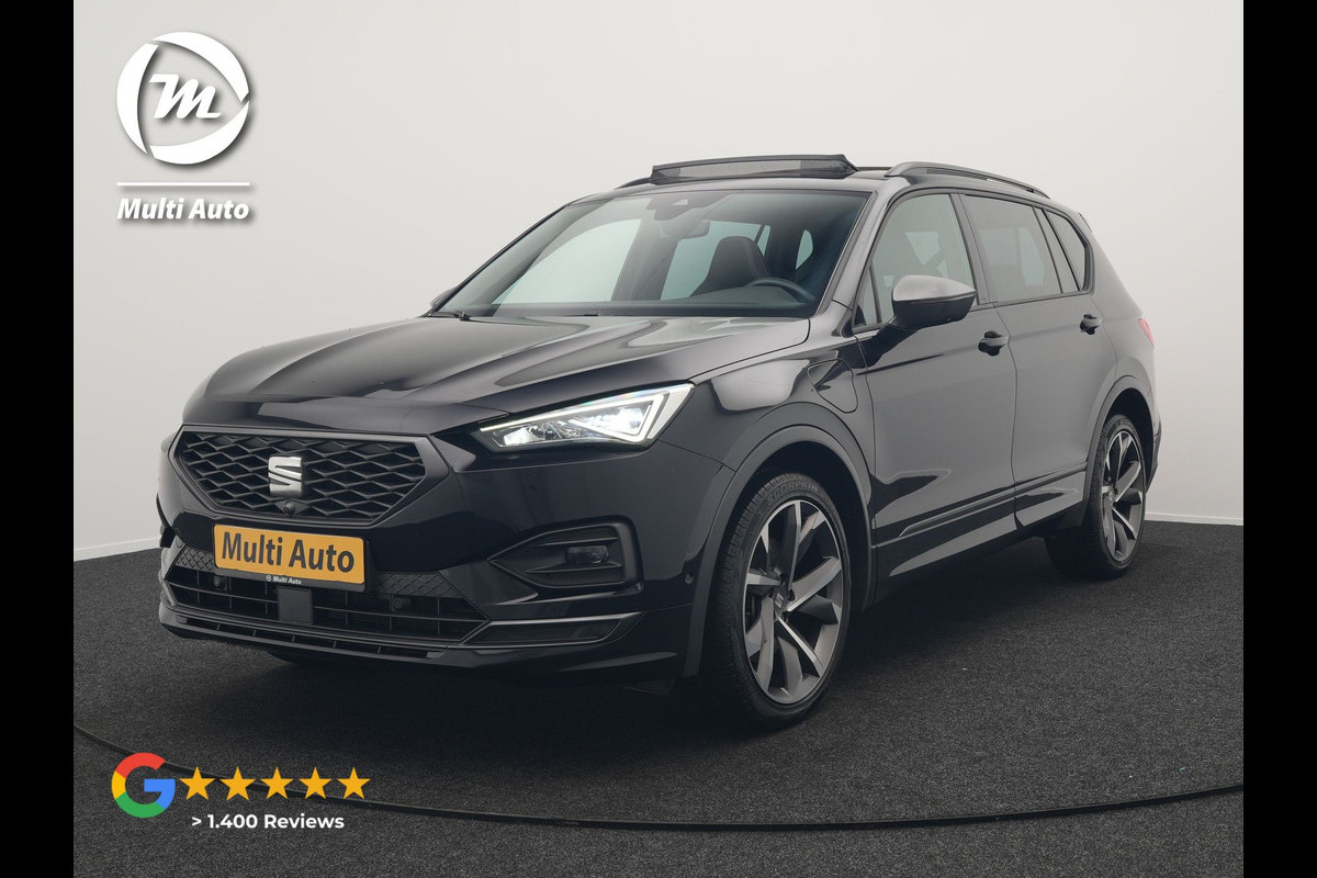 Seat Tarraco 1.4 TSI e-Hybrid FR Plug In Hybrid 245pk Dealer O.H PHEV | Panodak | Adaptive Cruise | Alcantara Sportstoelen Memory & Verwarmd | 360 Camera | Keyless | Apple Carplay | Stuur Verwarmd | Blis | Navigatie | Virtual | DAB | 20"LM | Seat Tarraco 1.4 TSI e-Hybrid FR Plug In Hybrid 245pk Dealer O.H PHEV | Panodak | Adaptive Cruise | Alcantara Sportstoelen Memory & Verwarmd | 360 Camera | Keyless | Apple Carplay | Stuur Verwarmd | Blis | Navigatie | Virtual | DAB | 20"LM |