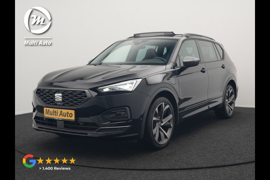 Seat Tarraco 1.4 TSI e-Hybrid FR Plug In Hybrid 245pk Dealer O.H PHEV | Panodak | Adaptive Cruise | Alcantara Sportstoelen Memory & Verwarmd | 360 Camera | Keyless | Apple Carplay | Stuur Verwarmd | Blis | Navigatie | Virtual | DAB | 20"LM |