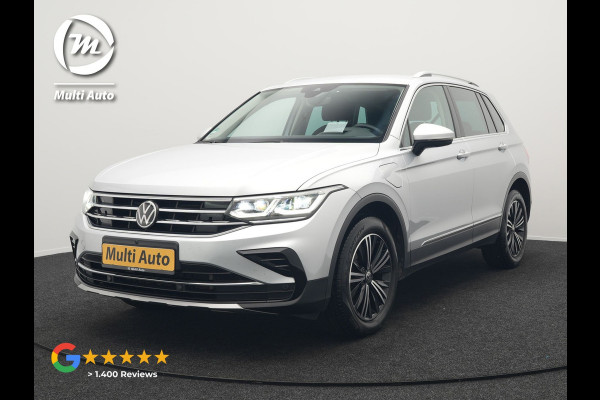 Volkswagen Tiguan 1.4 TSI eHybrid Elegance Plug In Hybrid 245pk Dealer O.H PHEV | Adaptive Cruise | Head Up | IQ Light | 360 Camera | Alcantara Sportstoelen Massage & Verwarmd | Sfeerverlichting | Keyless | Stuur Verwarmd | Apple Carplay | Navigatie | DAB |