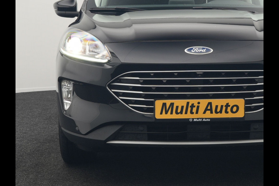 Ford Kuga 2.5 Titanium Plug In Hybrid 225pk Dealer O.H. PHEV | Trekhaak Af Fabriek | Adaptive Cruise | Blis | Sportstoelen Vewarmd | Pilot Assist | Apple Carplay | Camera | Lane Assist | Navigatie | Virtual | DAB |