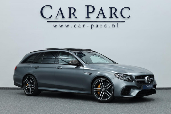 Mercedes-Benz E-Klasse Estate AMG 63 S 4MATIC 612+PK LED/KERAMISCH/HUD/SFEER/LUCHT/PANO/LEER+MASSAGE/360/ACC/ECC/12 MDN GARANTIE!