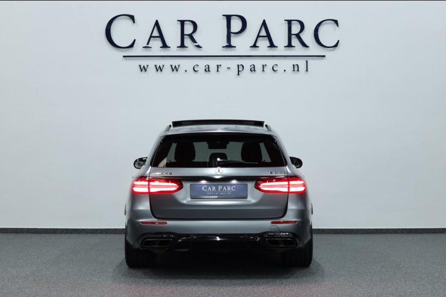 Mercedes-Benz E-Klasse Estate AMG 63 S 4MATIC 612+PK LED/KERAMISCH/HUD/SFEER/LUCHT/PANO/LEER+MASSAGE/360/ACC/ECC/12 MDN GARANTIE!