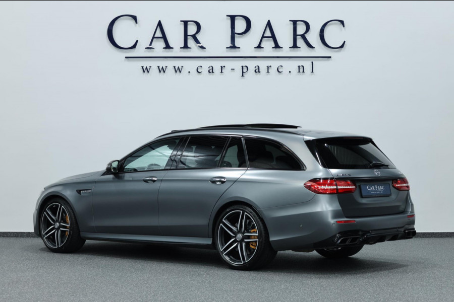 Mercedes-Benz E-Klasse Estate AMG 63 S 4MATIC 612+PK LED/KERAMISCH/HUD/SFEER/LUCHT/PANO/LEER+MASSAGE/360/ACC/ECC/12 MDN GARANTIE!
