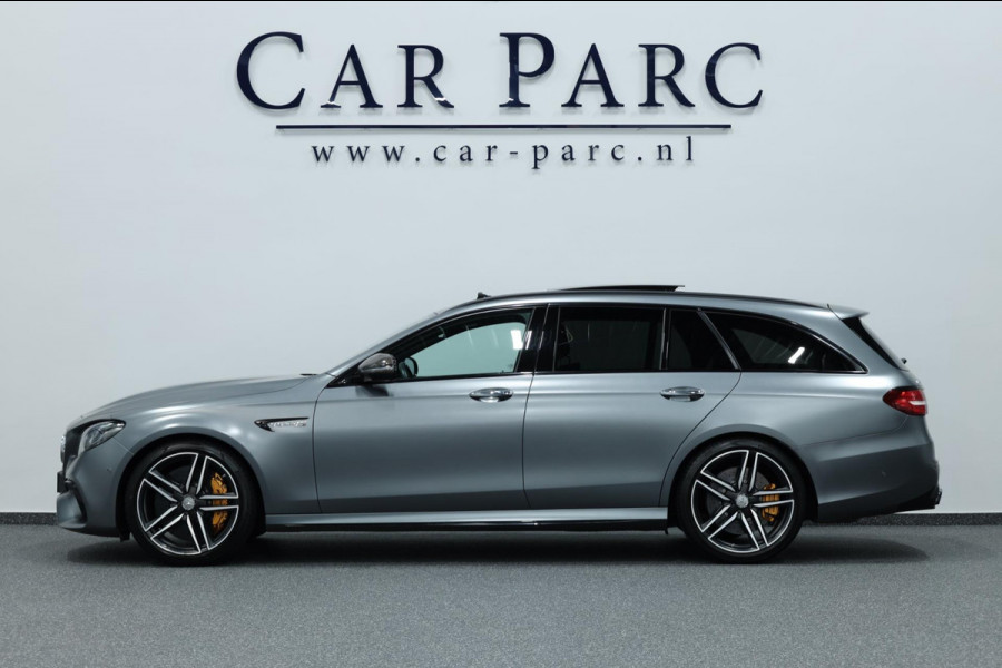 Mercedes-Benz E-Klasse Estate AMG 63 S 4MATIC 612+PK LED/KERAMISCH/HUD/SFEER/LUCHT/PANO/LEER+MASSAGE/360/ACC/ECC/12 MDN GARANTIE!
