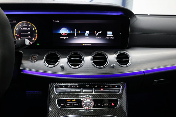 Mercedes-Benz E-Klasse Estate AMG 63 S 4MATIC 612+PK LED/KERAMISCH/HUD/SFEER/LUCHT/PANO/LEER+MASSAGE/360/ACC/ECC/12 MDN GARANTIE!