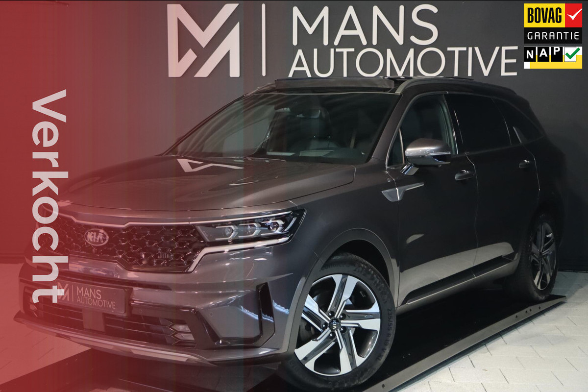 Kia Sorento 1.6 T-GDI PHEV 4WD / PANO / KEYLESS / HUD / 360 / VOLLEDIG UITGEVOERD! Kia Sorento 1.6 T-GDI PHEV 4WD / PANO / KEYLESS / HUD / 360 / VOLLEDIG UITGEVOERD!