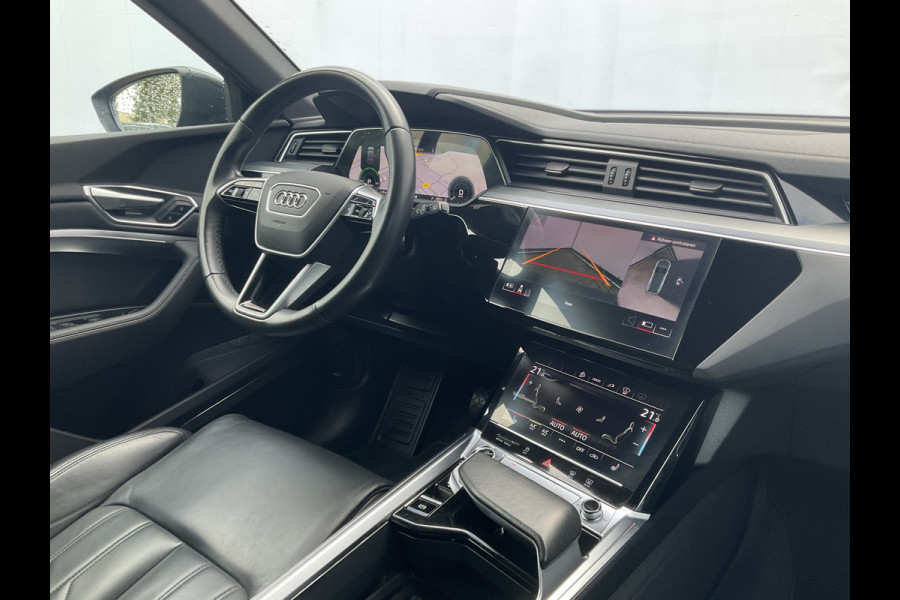 Audi e-tron 55 quattro Advanced Edition Plus 95kWh 1eig Trekhaak HUD S Line Leer Memory Adap.Cruise VOL! Audi e-tron 55 quattro Advanced Edition Plus 95kWh 1eig Trekhaak HUD S Line Leer Memory Adap.Cruise VOL!