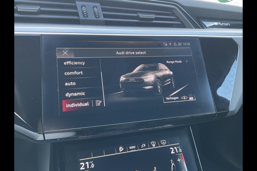 Audi e-tron 55 quattro Advanced Edition Plus 95kWh 1eig Trekhaak HUD S Line Leer Memory Adap.Cruise VOL! Audi e-tron 55 quattro Advanced Edition Plus 95kWh 1eig Trekhaak HUD S Line Leer Memory Adap.Cruise VOL!