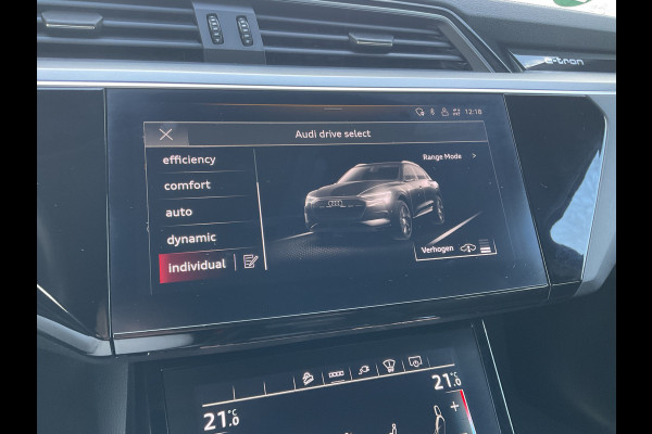 Audi e-tron 55 quattro Advanced Edition Plus 95kWh 1eig Trekhaak HUD S Line Leer Memory Adap.Cruise VOL! Audi e-tron 55 quattro Advanced Edition Plus 95kWh 1eig Trekhaak HUD S Line Leer Memory Adap.Cruise VOL!