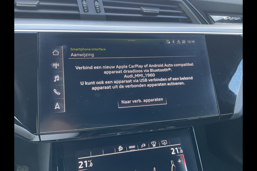 Audi e-tron 55 quattro Advanced Edition Plus 95kWh 1eig Trekhaak HUD S Line Leer Memory Adap.Cruise VOL! Audi e-tron 55 quattro Advanced Edition Plus 95kWh 1eig Trekhaak HUD S Line Leer Memory Adap.Cruise VOL!