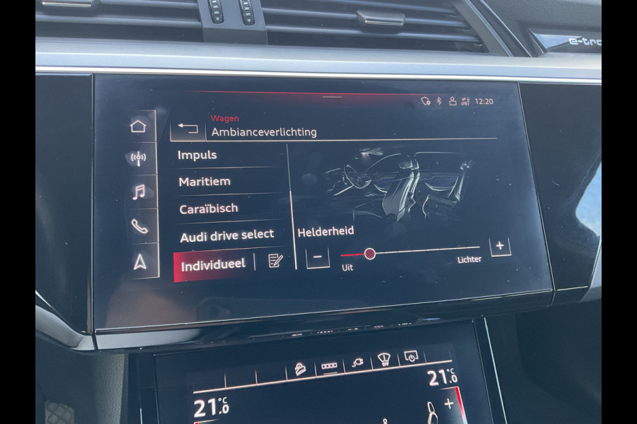 Audi e-tron 55 quattro Advanced Edition Plus 95kWh 1eig Trekhaak HUD S Line Leer Memory Adap.Cruise VOL! Audi e-tron 55 quattro Advanced Edition Plus 95kWh 1eig Trekhaak HUD S Line Leer Memory Adap.Cruise VOL!