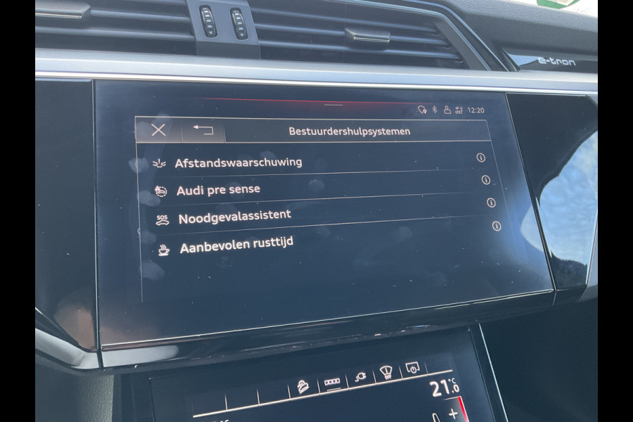 Audi e-tron 55 quattro Advanced Edition Plus 95kWh 1eig Trekhaak HUD S Line Leer Memory Adap.Cruise VOL! Audi e-tron 55 quattro Advanced Edition Plus 95kWh 1eig Trekhaak HUD S Line Leer Memory Adap.Cruise VOL!