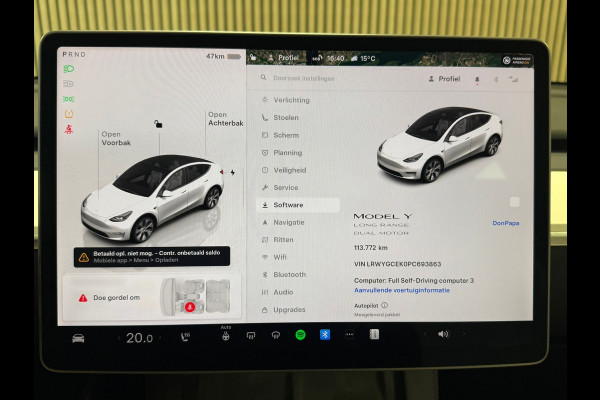 Tesla Model Y Long Range DUAL MOTOR AWD 378KW 514PK PANORAMADAK TREKHAAK Tesla Model Y Long Range DUAL MOTOR AWD 378KW 514PK PANORAMADAK TREKHAAK