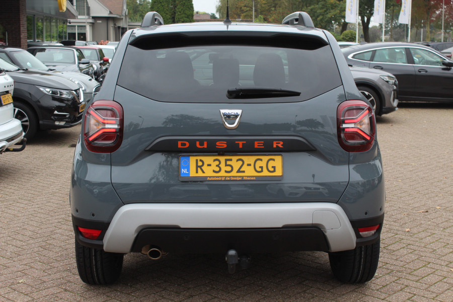 Dacia Duster 1.0 TCe 100 Bi-Fuel Journey / Full option! / Trekhaak / Camera / Half leder / 17'' / Keyless / Navigatie / DAB / Stoelverwarming / Cruise Control
