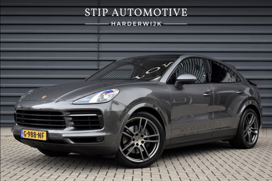 Porsche Cayenne Coupé 3.0 E-Hybrid 462pk | Pano | Sport Chrono | Achterasbesturing | 21'' Wielen | Leder Dashbord | Orig. NL |