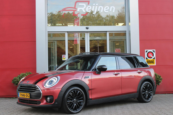 MINI Clubman 1.5 136PK COOPER CHILI AUTOMAAT | PANORAMISCH SCHUIF/KANTELDAK | NAVIGATIE | LEDEREN BEKLEDING | STOELVERWARMING | 17" LICHTMETALEN VELGEN | UNION JACK ACHTER LICHTEN | KEYLESS ENTRY / START |