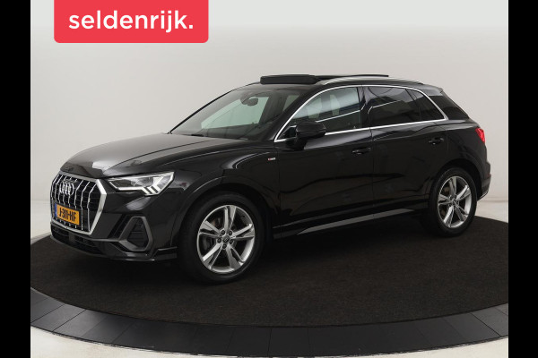 Audi Q3 35 TFSI S Line | Panoramadak | Stoelverwarming | Adaptive cruise | Camera | Carplay | Virtual Cockpit | Navigatie | Sportstoelen | Half leder | Climate control | Virtual Cockpit