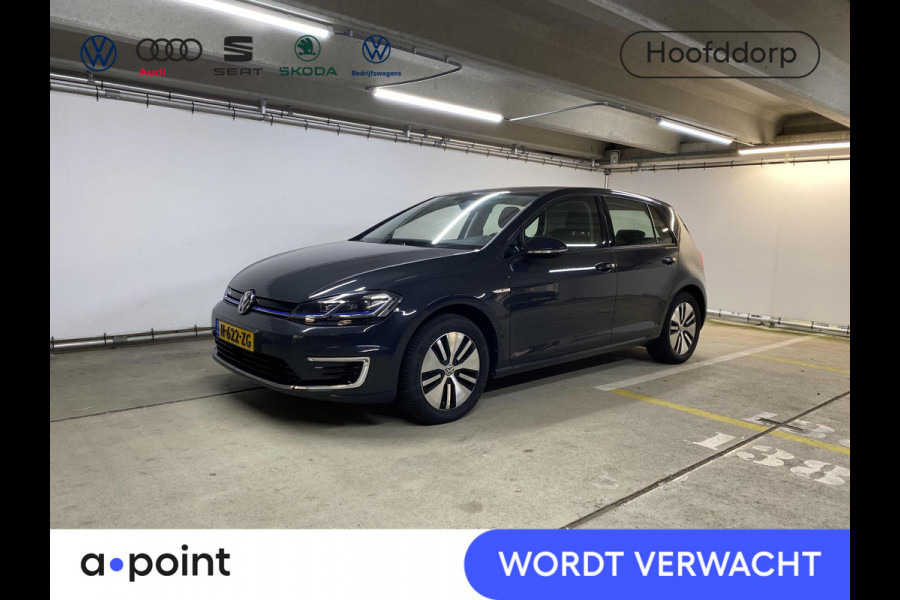 Volkswagen e-Golf E-DITION 136 pk | Autom. airco | Navigatie | Parkeersensoren | Adaptieve cruise control | LED koplampen |