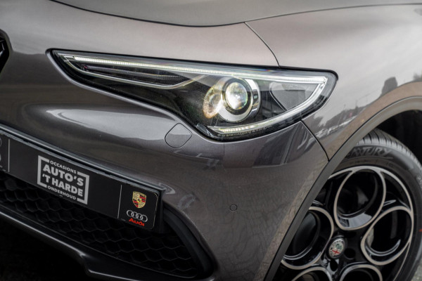 Alfa Romeo Stelvio 2.0 T AWD Q4 200 PK Aut. 1e Eig Xenon Leder Black Optic Stoelverwarming Camera 20'' Alfa Romeo Stelvio 2.0 T AWD Q4 200 PK Aut. 1e Eig Xenon Leder Black Optic Stoelverwarming Camera 20''