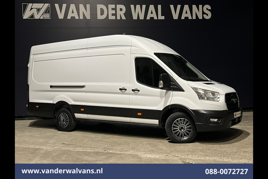 Ford Transit 2.0 TDCI 131pk L4H3 Euro6 Airco | Camera | Apple Carplay | Navigatie | Cruisecontrol | Stoelverwarming Cruisecontrol, parkeersensoren, verwarmde voorruit, bijrijdersbank, Android auto