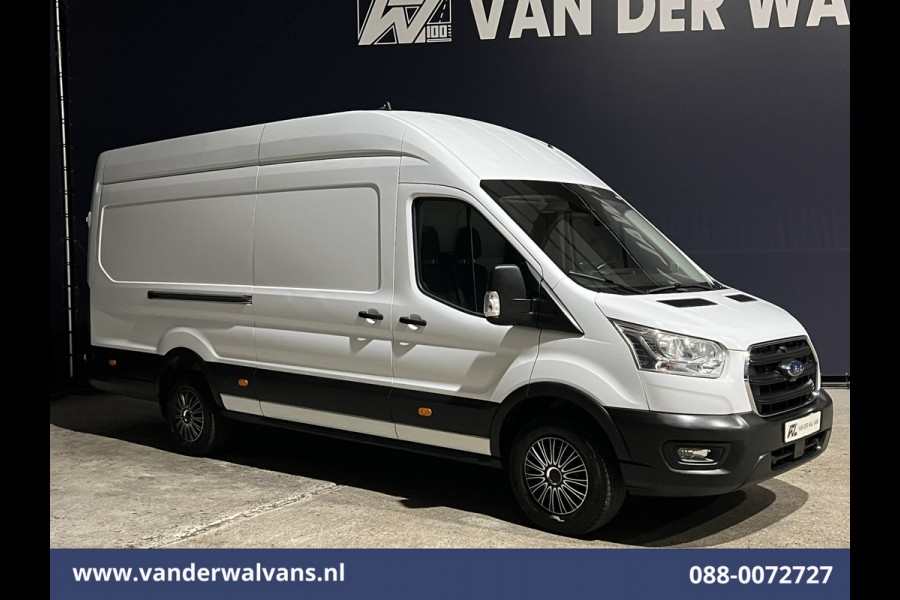 Ford Transit 2.0 TDCI 131pk L4H3 Euro6 Airco | Camera | Apple Carplay | Navigatie | Cruisecontrol | Stoelverwarming Cruisecontrol, parkeersensoren, verwarmde voorruit, bijrijdersbank, Android auto