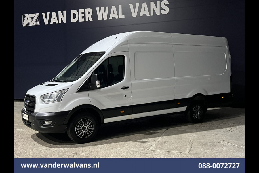 Ford Transit 2.0 TDCI 131pk L4H3 Euro6 Airco | Camera | Apple Carplay | Navigatie | Cruisecontrol | Stoelverwarming Cruisecontrol, parkeersensoren, verwarmde voorruit, bijrijdersbank, Android auto