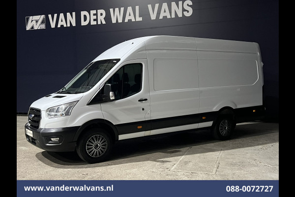 Ford Transit 2.0 TDCI 131pk L4H3 Euro6 Airco | Camera | Apple Carplay | Navigatie | Cruisecontrol | Stoelverwarming Cruisecontrol, parkeersensoren, verwarmde voorruit, bijrijdersbank, Android auto