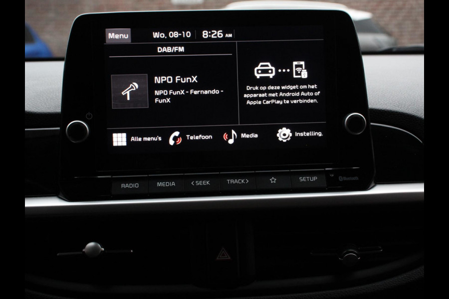 Kia Picanto 1.0 DPi Automaat DynamicLine | Navigatie | Apple Carplay/Android Auto | Airco | Camera | DAB | Lichtmetalen velgen | Bluetooth