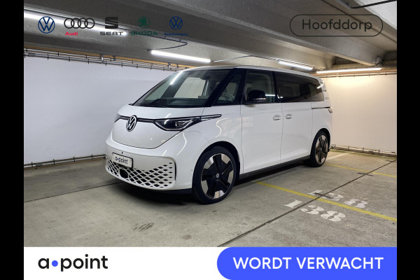Volkswagen ID. Buzz Pro 77kWh 204PK | "Art Velours" bekleding | Elektrische trekhaak | Elektrische schuifdeuren | Matrix koplampen | Keyless entry | 360 graden camera |