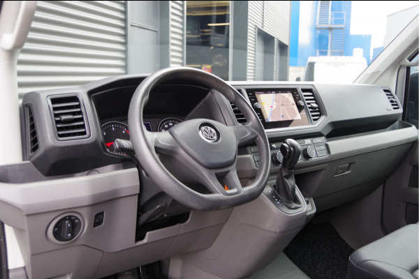 Volkswagen Crafter 35 2.0 TDI L3H2 DC 6P, 140PK AUT. LEDER, TREKHAAK, CAMERA, NAVI, AIRCO, APPLE CARPLAY/ANDROID AUTO, DUBBELE CABINE, DUBBEL CABIN