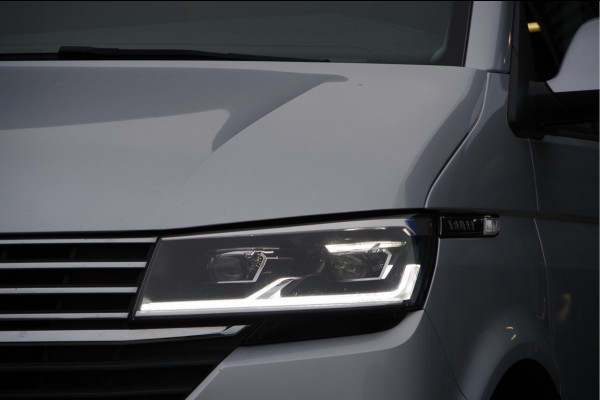 Volkswagen Transporter 2.0 TDI L2 BULLI, 150PK AUT. GLASSLOOK, LED, TREKHAAK, VIRTUAL, ADAPT. CRUISE, NAVI, AIRCO, PARKEERSENSOREN, CARPLAY, NL AUTO, N