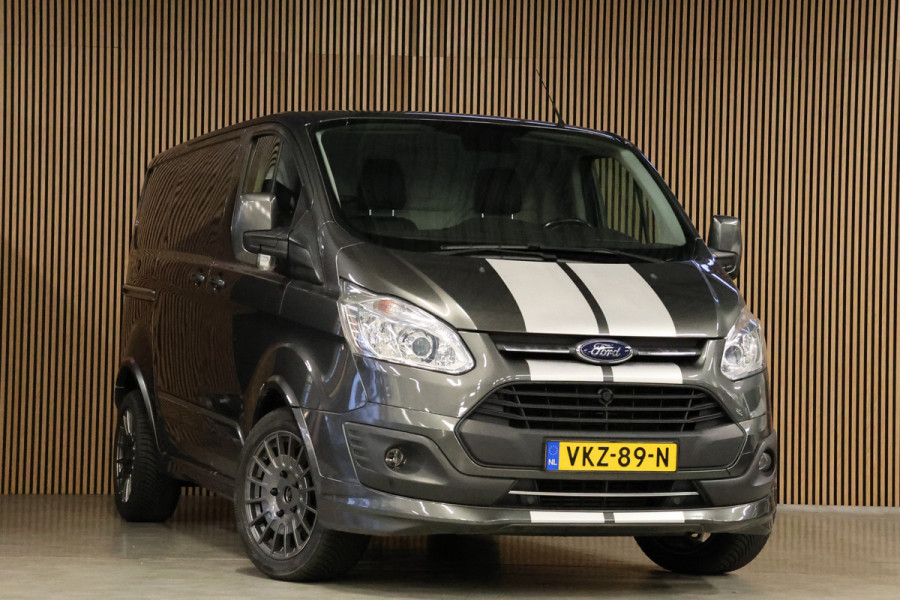 Ford Transit Custom 290 2.0 TDCI Sport | Camera | Navigatie | 3-Zitter | Trekhaak | PDC V+A | Lederen bekleding | MF Stuur | Nieuwe APK