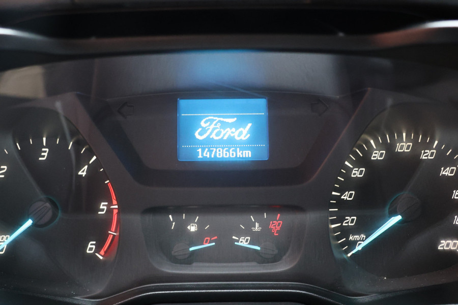 Ford Transit Custom 290 2.0 TDCI Sport | Camera | Navigatie | 3-Zitter | Trekhaak | PDC V+A | Lederen bekleding | MF Stuur | Nieuwe APK