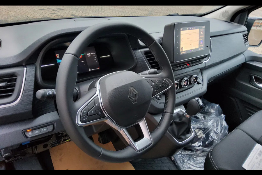 Renault Trafic 150 PK AUTOMAAT L2H1 DUBBELE CABINE - EURO 6 - GRIJS COMETE METALLIC - V-58-JPX - BPM VRIJ!