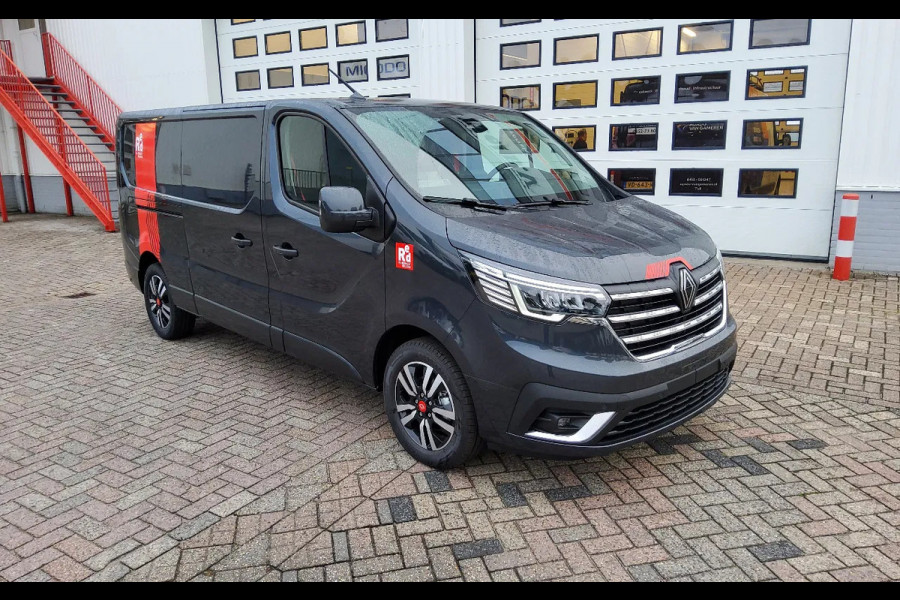 Renault Trafic 150 PK AUTOMAAT L2H1 DUBBELE CABINE - EURO 6 - GRIJS COMETE METALLIC - V-58-JPX - BPM VRIJ!