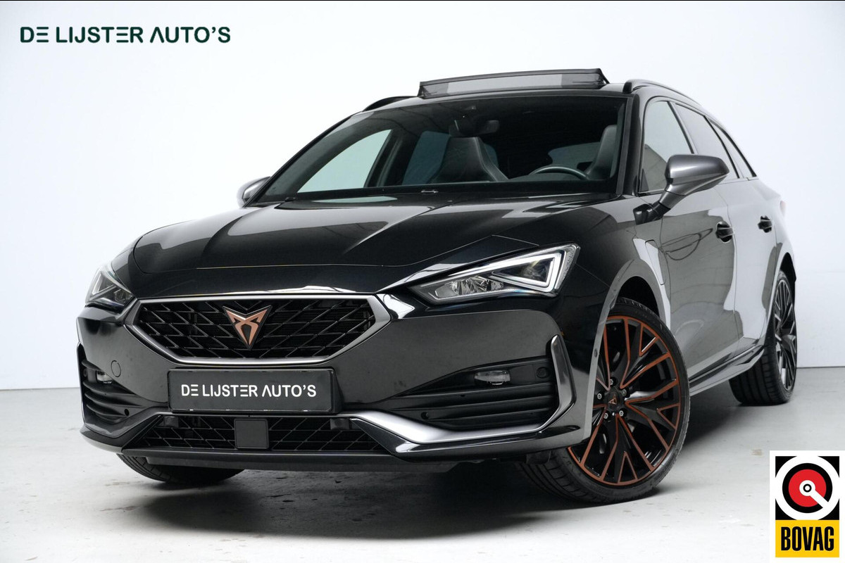 CUPRA Leon Sportstourer 1.4 e-Hybrid VZ Performance 245 PK | Pano-dak | CarPlay | Acc | Stoel + Stuurverwarming | Camera | Led | Pdc | CUPRA Leon Sportstourer 1.4 e-Hybrid VZ Performance 245 PK | Pano-dak | CarPlay | Acc | Stoel + Stuurverwarming | Camera | Led | Pdc |