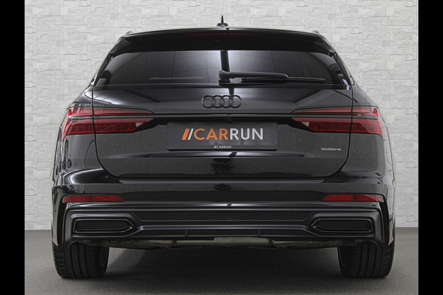 Audi A6 Avant 3.0 V6 340PK S-Line | Luchtvering | ACC | B&O | Panorama | 360 Camera | Matrix-LED | Trekhaak | RS-Leder | Standkachel | 4-Zone Clima | 21'' | Stoelverwarming V+A | Carplay | Lane & Side Assist | Virtual-Cockpit | Draadloos Laden.