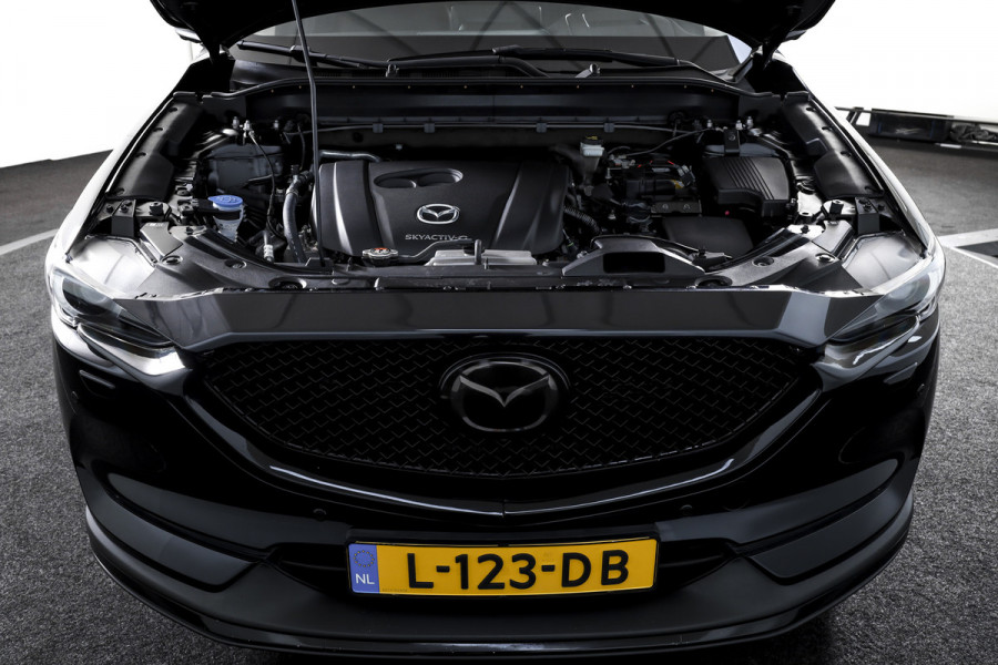 Mazda CX-5 2.0 SkyActiv-G 165 Luxury | Black Edition | Bose Audio | Adapt.Cruise | Stuur+Stoelverw+Vent | 360 Camera | HUD | NAV+App.Connect | ECC | LM 19"| Afn. Trekhaak |