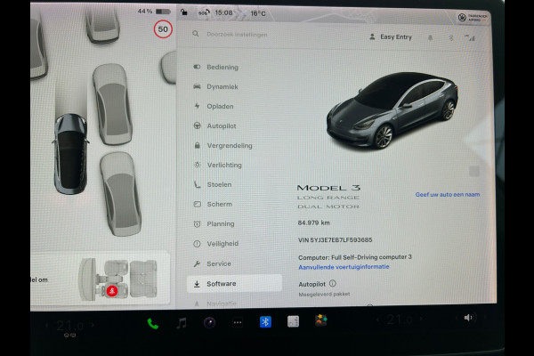 Tesla Model 3 Long Range AWD 75 kWh 88% SOH Trekhaak (fiets) Rijklaarprijs! Tesla Model 3 Long Range AWD 75 kWh 88% SOH Trekhaak (fiets) Rijklaarprijs!