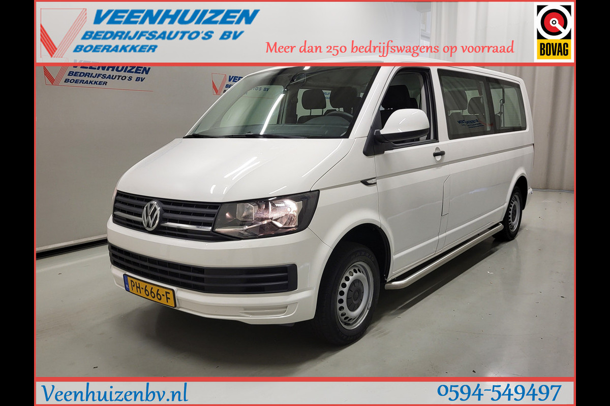 Volkswagen Transporter Kombi 2.0TSI 9-Personenbus - Excl. BTW / BPM vrij Benzine! Volkswagen Transporter Kombi 2.0TSI 9-Personenbus - Excl. BTW / BPM vrij Benzine!