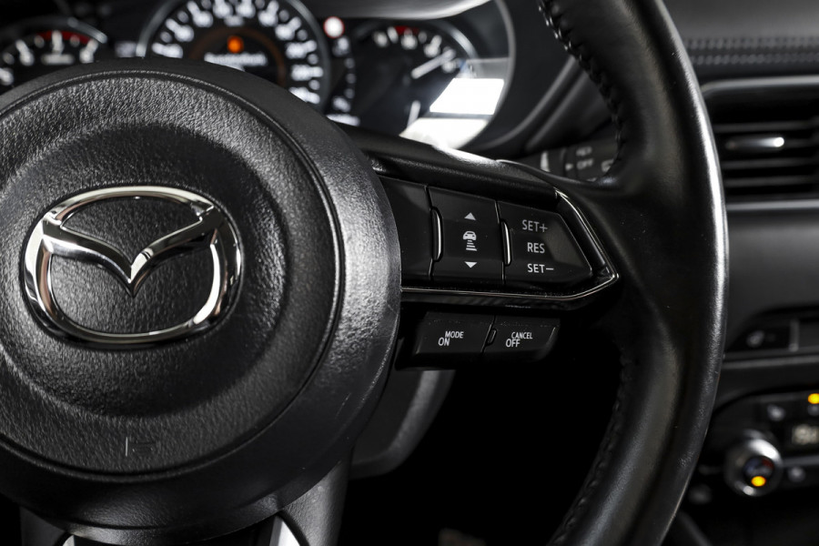 Mazda CX-5 2.0 SkyActiv-G 165 Luxury | Black Edition | Bose Audio | Adapt.Cruise | Stuur+Stoelverw+Vent | 360 Camera | HUD | NAV+App.Connect | ECC | LM 19"| Afn. Trekhaak |