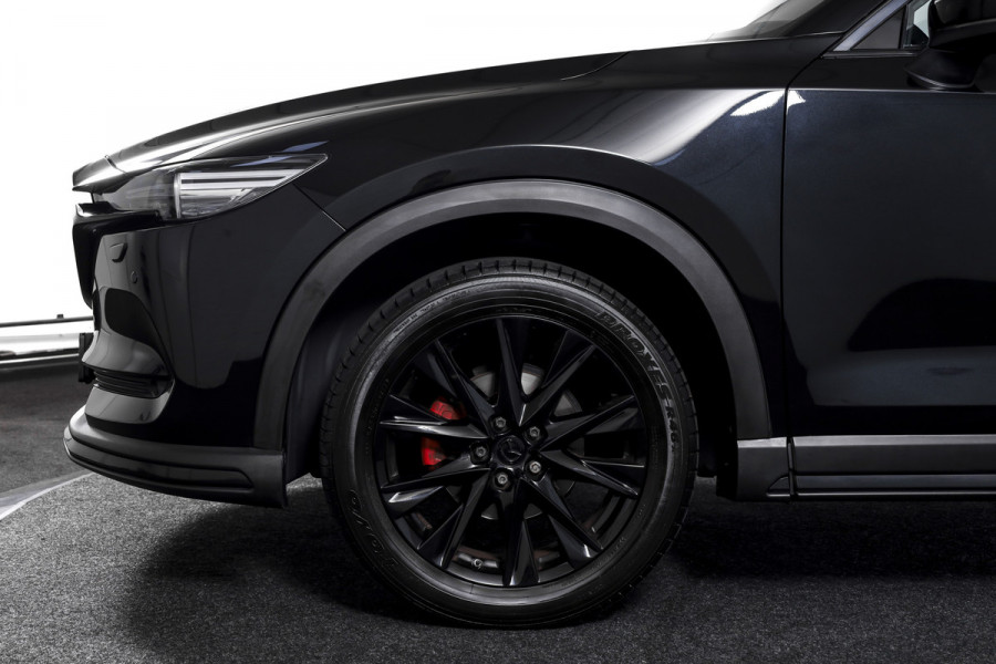 Mazda CX-5 2.0 SkyActiv-G 165 Luxury | Black Edition | Bose Audio | Adapt.Cruise | Stuur+Stoelverw+Vent | 360 Camera | HUD | NAV+App.Connect | ECC | LM 19"| Afn. Trekhaak |