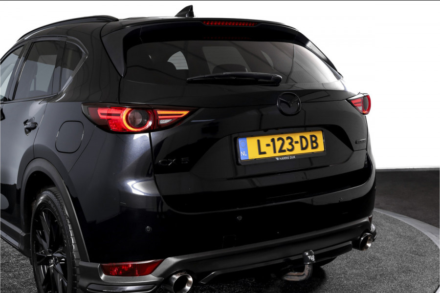 Mazda CX-5 2.0 SkyActiv-G 165 Luxury | Black Edition | Bose Audio | Adapt.Cruise | Stuur+Stoelverw+Vent | 360 Camera | HUD | NAV+App.Connect | ECC | LM 19"| Afn. Trekhaak |