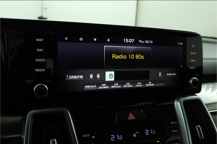 Kia Sorento 1.6 T-GDI Hybrid 2WD DynamicLine 7p. Automaat - Climate Control - LED Koplampen - Stoel/Stuurverwarming - Navigatie - Fabrieksgarantie Tot 2030