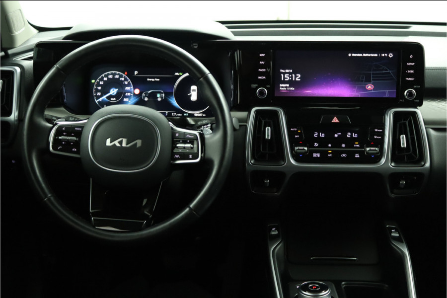 Kia Sorento 1.6 T-GDI Hybrid 2WD DynamicLine 7p. Automaat - Climate Control - LED Koplampen - Stoel/Stuurverwarming - Navigatie - Fabrieksgarantie Tot 2030
