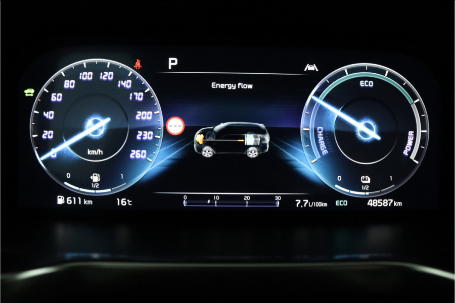 Kia Sorento 1.6 T-GDI Hybrid 2WD DynamicLine 7p. Automaat - Climate Control - LED Koplampen - Stoel/Stuurverwarming - Navigatie - Fabrieksgarantie Tot 2030