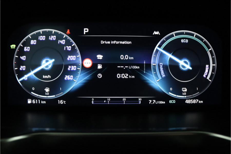 Kia Sorento 1.6 T-GDI Hybrid 2WD DynamicLine 7p. Automaat - Climate Control - LED Koplampen - Stoel/Stuurverwarming - Navigatie - Fabrieksgarantie Tot 2030