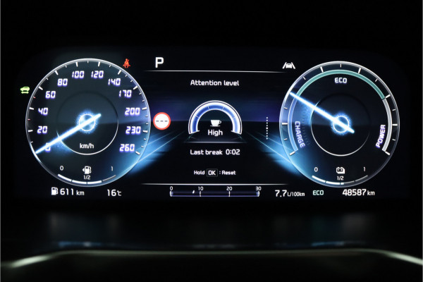 Kia Sorento 1.6 T-GDI Hybrid 2WD DynamicLine 7p. Automaat - Climate Control - LED Koplampen - Stoel/Stuurverwarming - Navigatie - Fabrieksgarantie Tot 2030