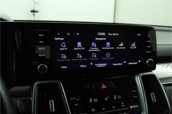 Kia Sorento 1.6 T-GDI Hybrid 2WD DynamicLine 7p. Automaat - Climate Control - LED Koplampen - Stoel/Stuurverwarming - Navigatie - Fabrieksgarantie Tot 2030