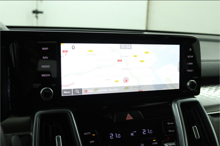 Kia Sorento 1.6 T-GDI Hybrid 2WD DynamicLine 7p. Automaat - Climate Control - LED Koplampen - Stoel/Stuurverwarming - Navigatie - Fabrieksgarantie Tot 2030